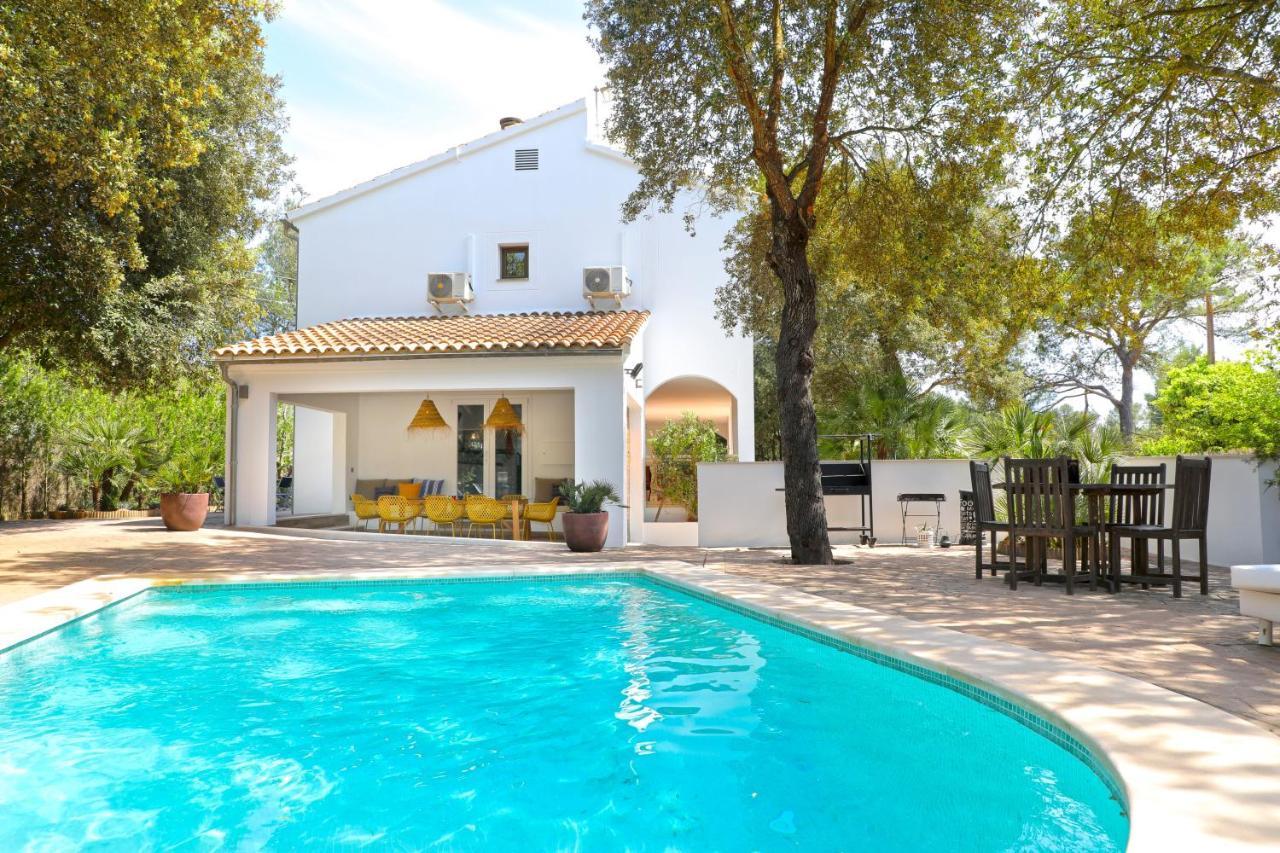 Villa Romani Sa Pobla Bagian luar foto