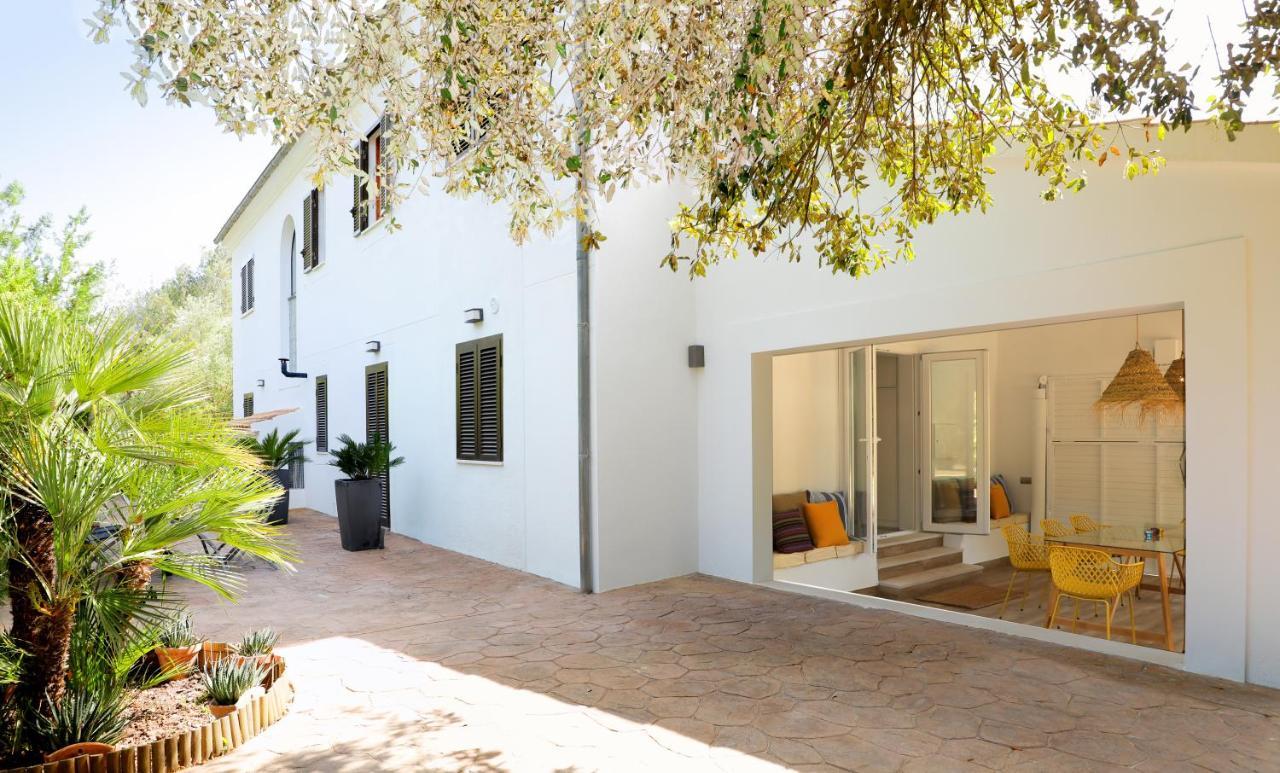 Villa Romani Sa Pobla Bagian luar foto