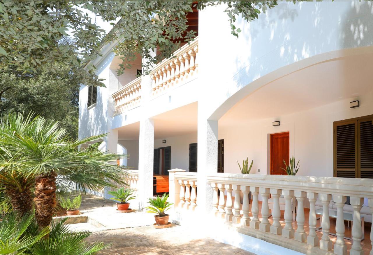 Villa Romani Sa Pobla Bagian luar foto