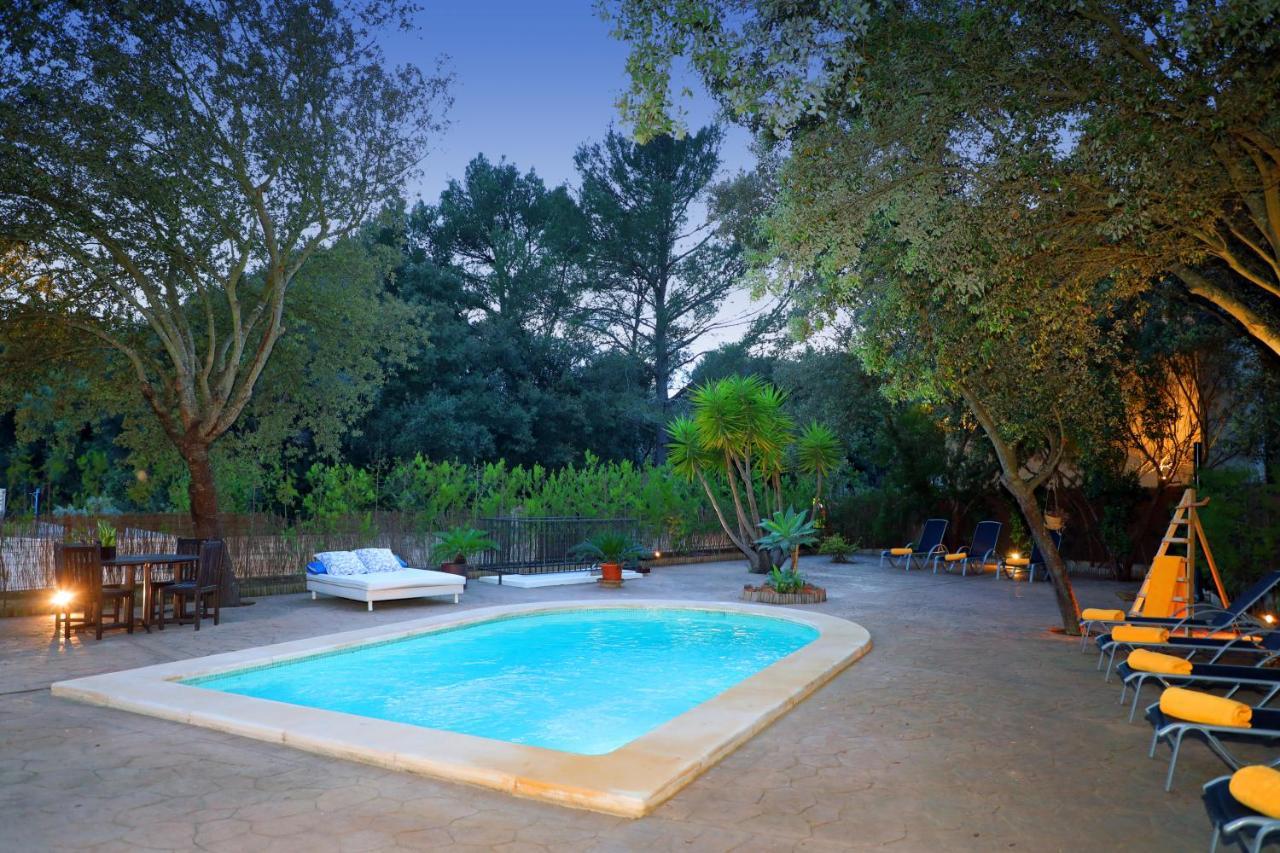 Villa Romani Sa Pobla Bagian luar foto