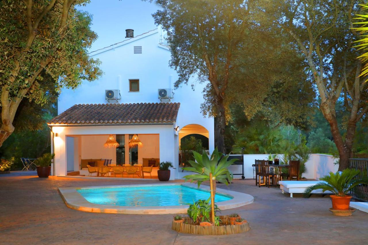 Villa Romani Sa Pobla Bagian luar foto